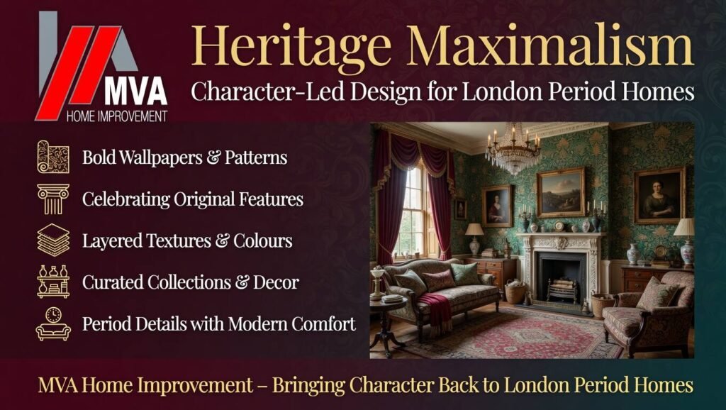Heritage Maximalism – Character‑Led Design for London Period Homes